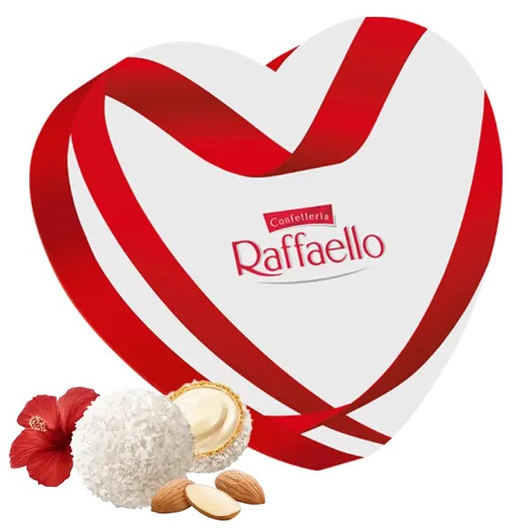 Бонбониера Ferrero Raffaello Срце